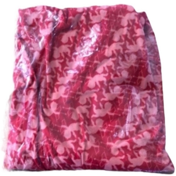 New LuLaRoe Leggings Cupids Pants Red Pink Buttery Soft Love Valentine’s Day TC - Picture 1 of 16